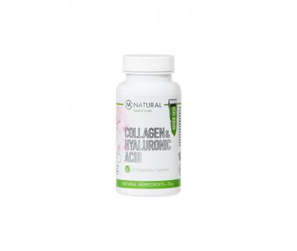 M-Natural Collagen & HLA 600mg/150mg 60 caps.